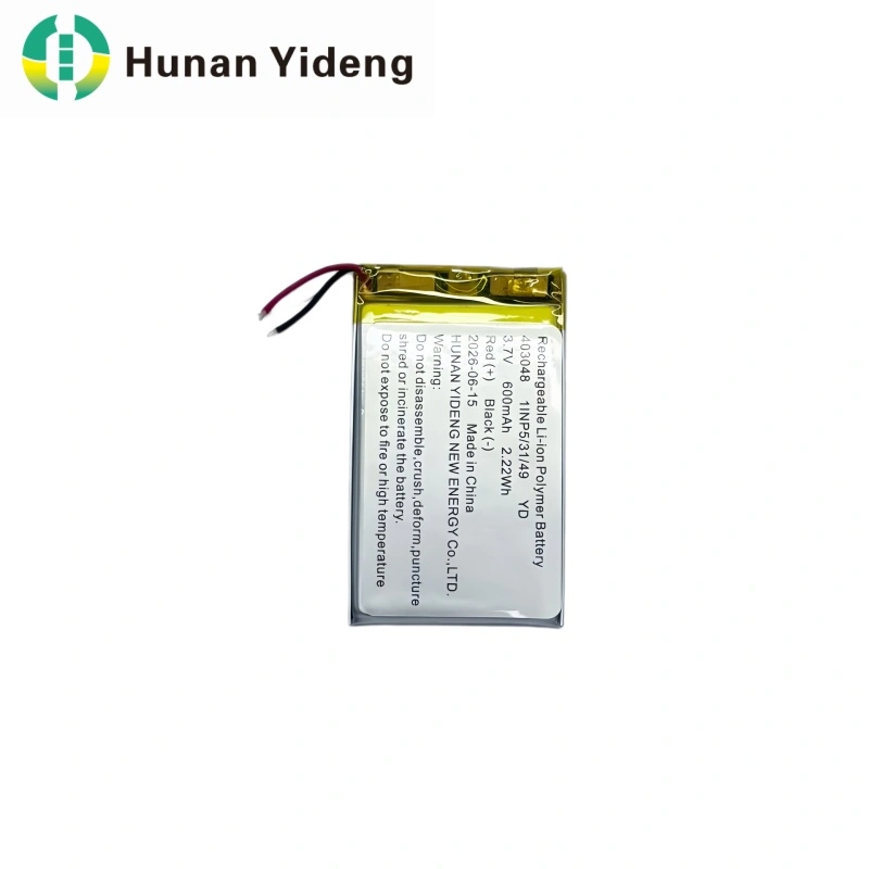 3.7V 450mAh 403048 আল্ট্রা থিন লিথিয়াম পলিমার ব্যাটারি মিনি লিপো সেল