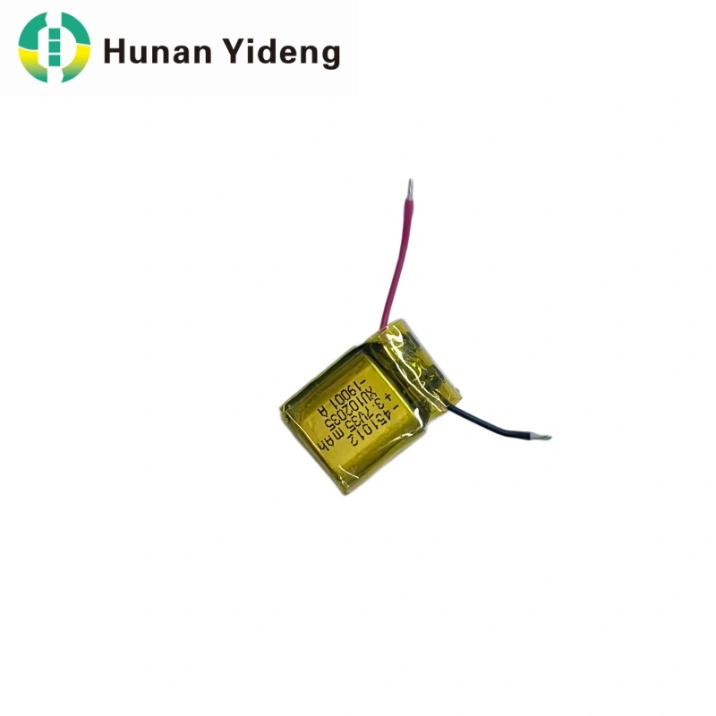 ব্লুটুথ হেডসেটের জন্য 451012 35mah Li পলিমার ব্যাটারি